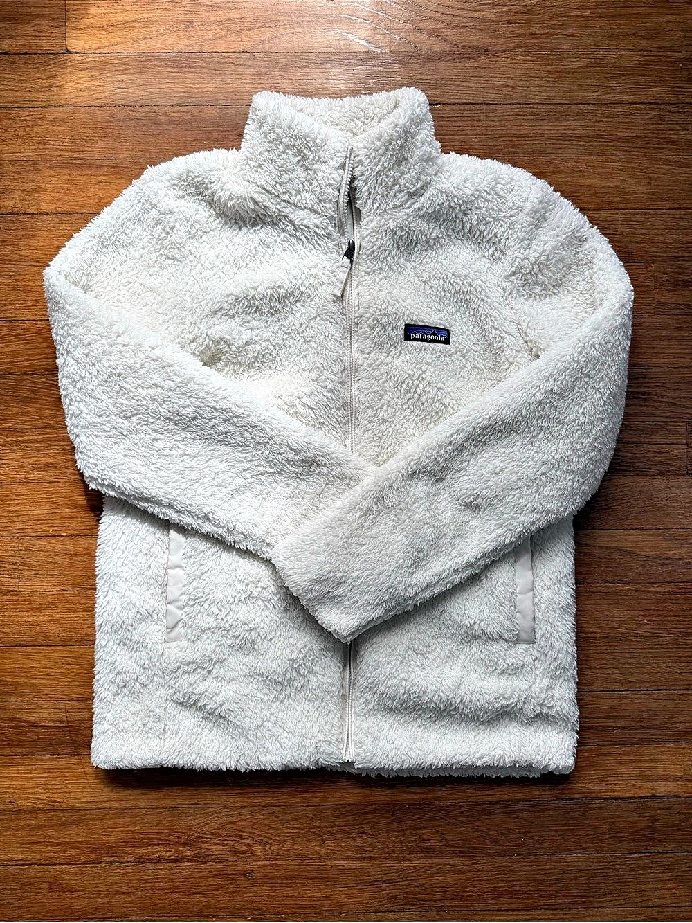 Patagonia Los Gatos Fleece Jacket White Small